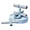 Sky Blue, variant on Sit Up Assistant With Suction Cups & Handle – 3 Height Adjustable Core Trainer For Home Workouts Double Layer Foam Padding Compact Abdominal Exercise Yoga Wheel Cork Material Yoga Bolster Rectangular