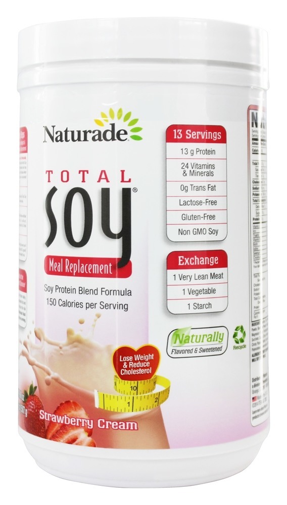 Naturade Total Soy Meal Replacement Strawberry Creme 17.9 oz. Walmart Canada