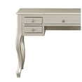 thumbnail image 4 of Poundex F4145 Cailyn 2 Piece Adult Contemporary Romantic Flip Up Mirror Table Set Silver, 4 of 6