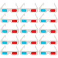 thumbnail image 3 of 60pcs Movies Glasses 3D Paper Glasses Anaglyph 3D Glasses Universal 3D Glasses, 3 of 4