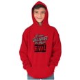 thumbnail image 3 of Lord Deliver Us From Evil Luke 11:1 Youth Hoodie Boy Girl Teen Brisco Brands S, 3 of 6