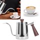 thumbnail image 5 of Hervidor De Café Vertido, Material De Acero Inoxidable, Hervidor De Cuello De Cisne, Cafetera, Para Oficina En Casa OTVIAP Plata 700ml, 5 of 8