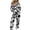 Black White Cow Print, variant on ZWPINITUP Mandala Women's 2 Piece Track Suit Zip Up Hoodie Comfy Sweatpants Winter Matching Set, Lightweight and Fashionable, Fit for Yoga and Lounge