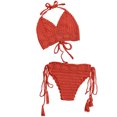 thumbnail image 4 of Nuevo traje de baño dividido con estilo para mujer Traje de baño de bikini informal cómodo OAVQHLG3B Store  lin121212, 4 of 4