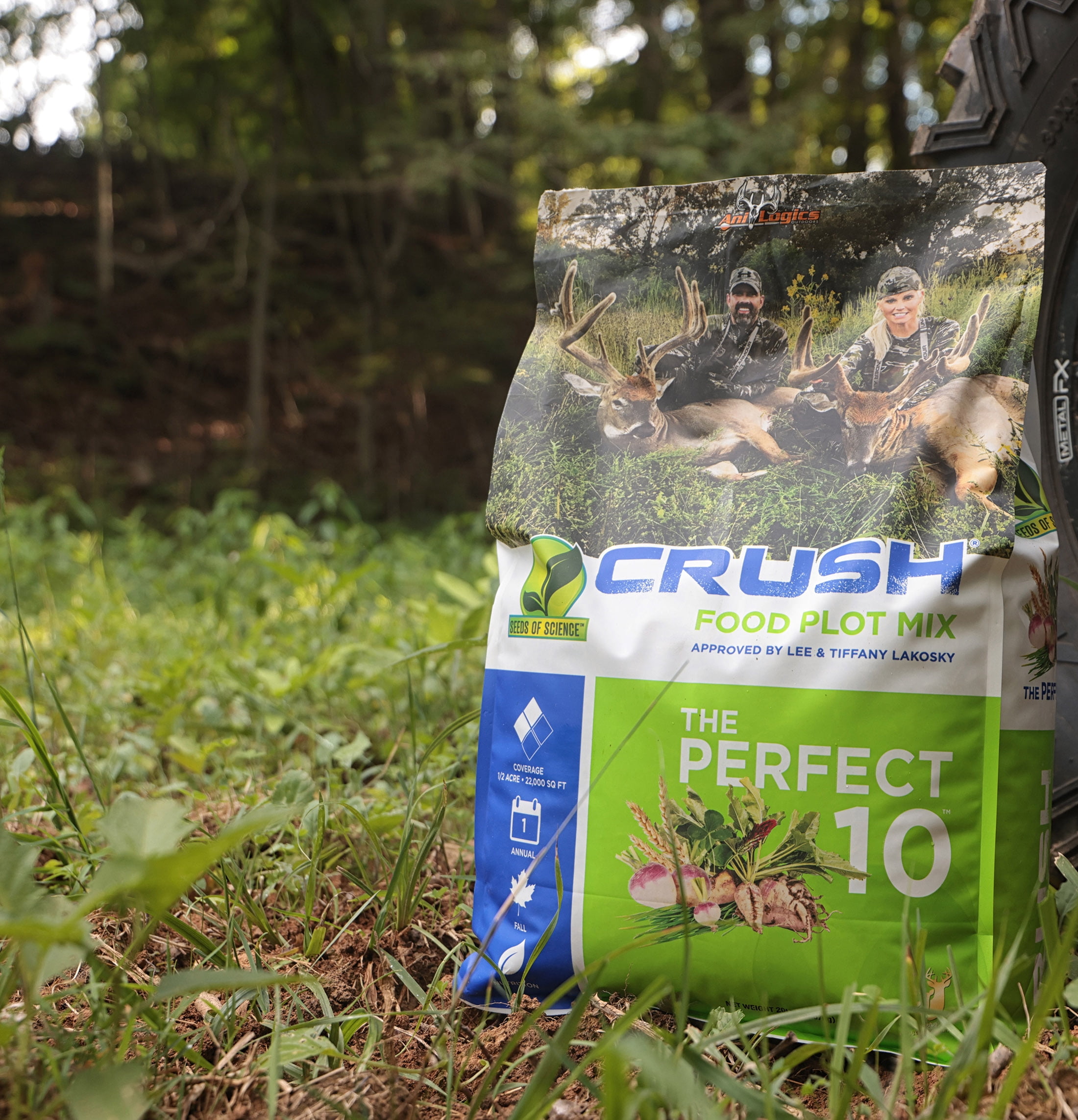 Ani-Logics Outdoors Crush Perfect 10 Food Plot 10lb Bag