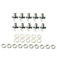 thumbnail image 4 of AURARMLET 10Pcs Chrome Jack Plugs with Plated Finish for Guitar Hardware, 4 of 8