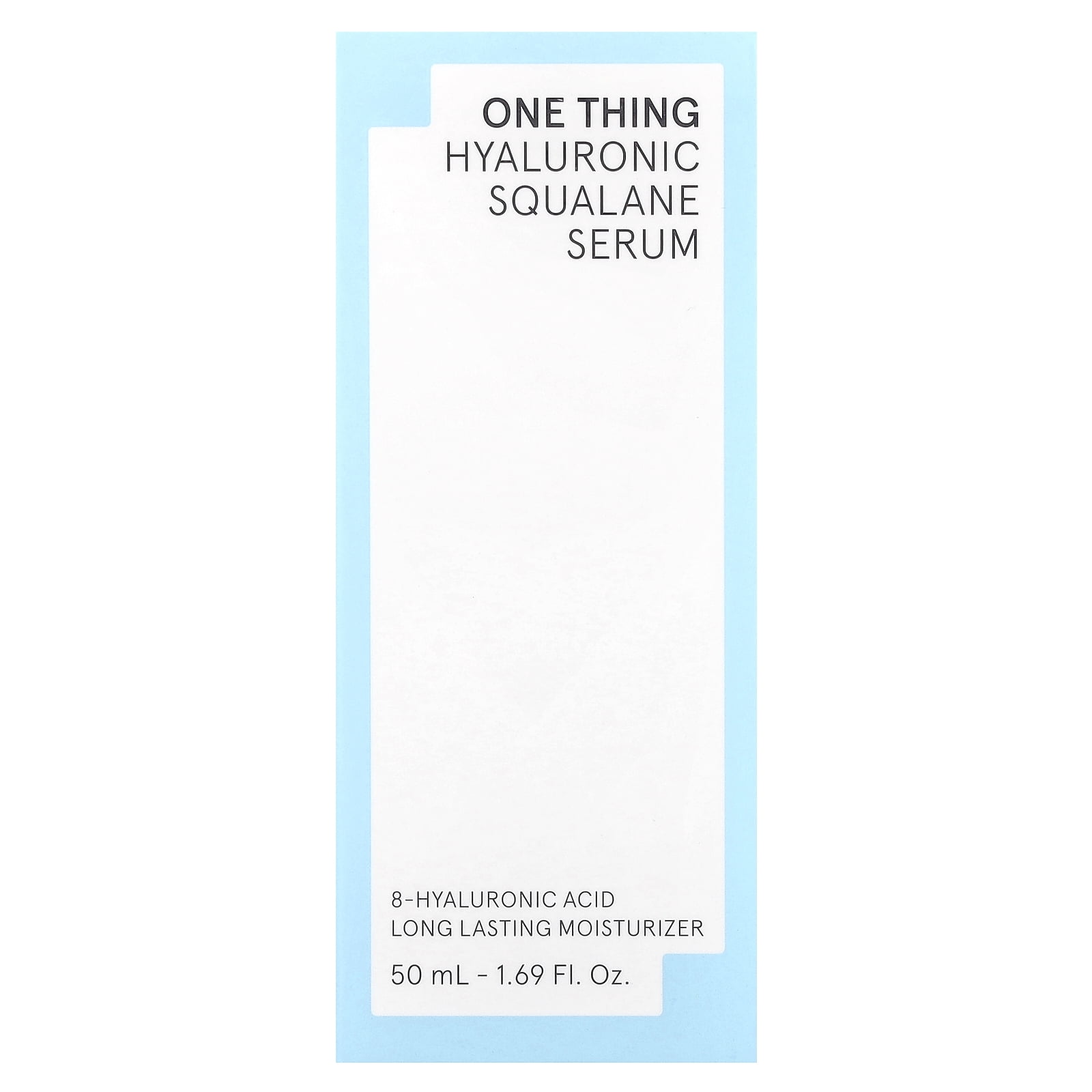 One Thing Hyaluronic Squalane Serum, 1.69 fl oz (50 ml)