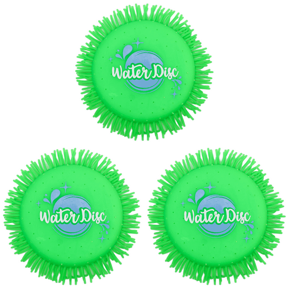 Peggybuy Splash Water Flying Disc Toys Swimming Pool Toys for Kids and Adults (Green)