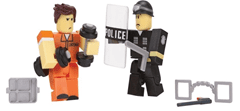 Roblox Action Collection Prison Life Game Pack Includes Exclusive Virtual Item Walmart Com Walmart Com - roblox prison life game pack walmart com walmart com