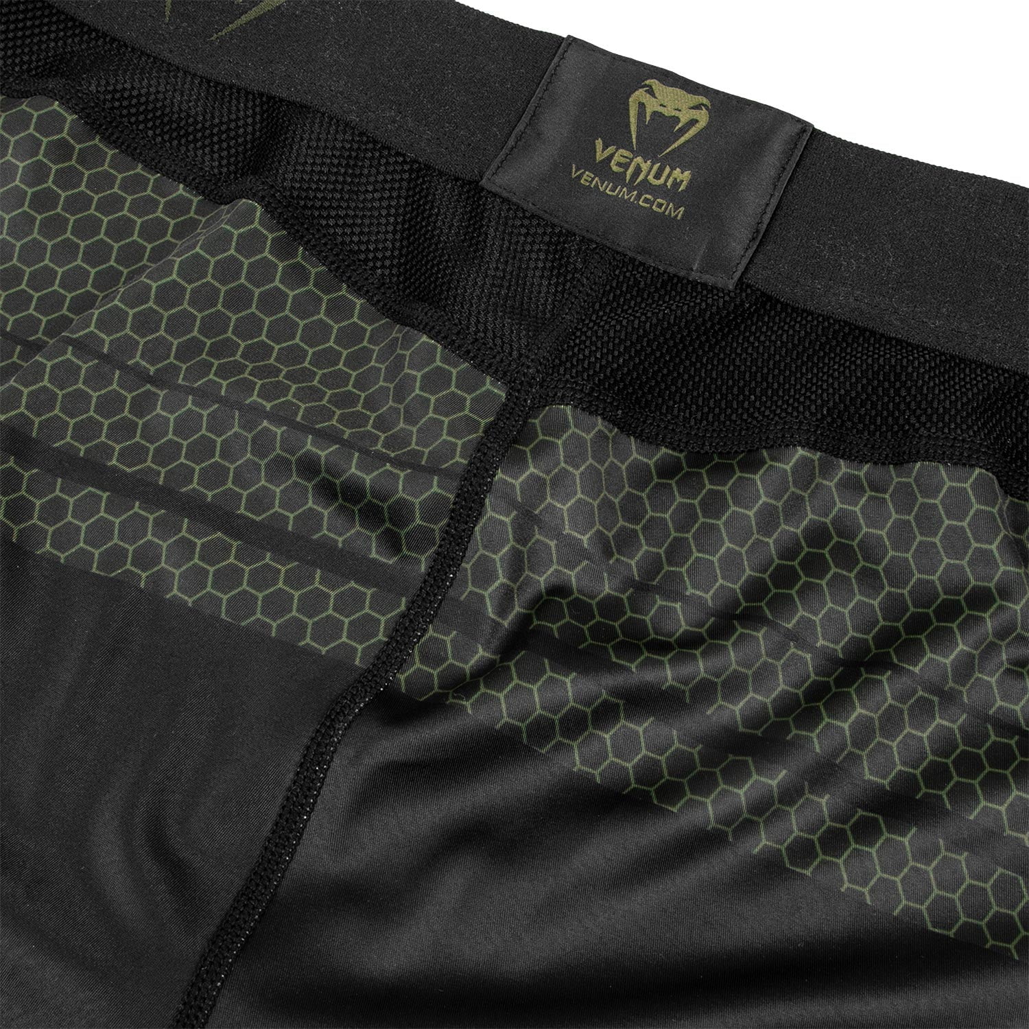 Venum G-Fit Compression Shorts Khaki