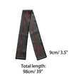 thumbnail image 2 of INSPIRE CHIC Women's Skinny Scarves Stripe Neck Wraps Neckerchief Ribbon Hairband Black M, 2 of 5