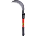 thumbnail image 2 of PYYAN-1pce 470mm/18.5in Manganese Steel Billhook Brush Clearing Sickle for Grass,Weeding Tools for Garden,Curved Sawtooth Sickle,Machete Axe for Cutting Trees,Steel Blade Knife in Hand, 2 of 4