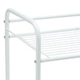 thumbnail image 3 of Organize It All Countertop Microwave Stand and Shelf Organizing Rack in White, 3 of 7