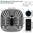 thumbnail image 4 of Foot Massager Mat - Electric Foot Massager Pad EMS Feet Massage Machine Portable Vibrating Foot Relax Mats with 6 Massage Modes and 19 Intensity Levels for Home and Office Use, 4 of 7