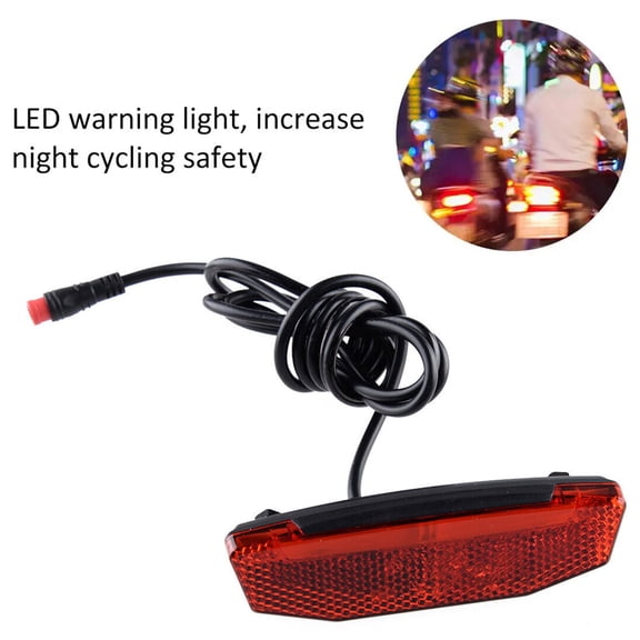 FurNest Rear Light Tail Light Cycling E-bike Ebike Electric Bicycle For Pasion