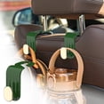 thumbnail image 5 of Car Hooks, Car Seat Back Bag Hanger, Multi-Functional Rear Seat Hooks, ABS Material Car Hanger, Easy-Install Car Storage Hook, Heavy-Duty Bag Hanging Hook, 5 of 7