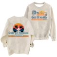 thumbnail image 2 of Gulf of Mexico Hoodie: Perfect for Coastal Getaways Khaki 2XL, 2 of 4