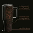 thumbnail image 3 of 40oz Traveler Tortoise LIMITED EDITION Harmony collab Stainless Steel Travel Mug with Handle, Travel Mug with Lid & Straw, Spacious for Hot/Cold Use, 3 of 5