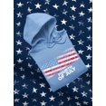 thumbnail image 3 of Fourth Of July American Flag Hoodie Men -Image by Shutterstock, Male x-Large, 3 of 4