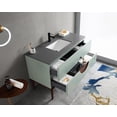 thumbnail image 2 of Burano 48" Aloe Green Freestanding Single Bathroom Vanity Set, 2 of 9
