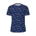 thumbnail image 5 of Colorful Stars T-Shirt Man Dots Print Gym T Shirts Breathable Beach Fashion Tee Shirt Gr, 5 of 5