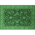 thumbnail image 1 of Ahgly Company Indoor Rectangle Oriental Emerald Green Industrial Area Rugs, 8' x 10', 1 of 4
