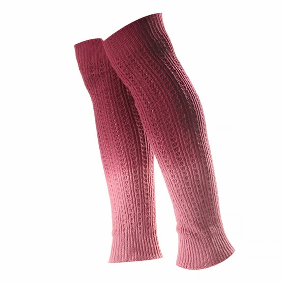 TELOLY Men Women Leg Warmers,Soft Skin-Friendly Knitted Winter Warm Long Boot Socks Sleeve for Party Dance Sports Yoga Accessories 1Pair