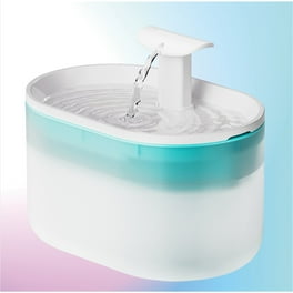 WOPET Pet Water Fountain, Ultra Silent, LED Light