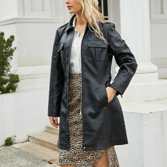 ジャケット・アウター real leather maxi long coat Vintage 90s Genuine Leather Maxi Coat in Black - Etsy