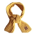 thumbnail image 2 of Qarigey Bufanda para niños Cómoda para mantener el calor Bufandas flexibles para niños pequeños Accesorios de ropa exquisitos Accesorio de ropa para Accesorios de disfraces Amarillo 120cmx8cm Qarigey AP009116-02, 2 of 6