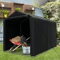 thumbnail image 4 of Costway 7 x 5.2' Heavy Duty Storage Shelter Outdoor Bike Storage Tent with Waterproof Cover, 4 of 11