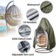 thumbnail image 4 of Funda para silla colgante Dinheiro Egg 210D, funda para silla colgante para silla colgante Egg individual, funda para soporte de patio de 115 x 190 cm, funda para silla colgante para silla Cocoon, 4 of 5