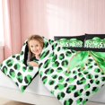 thumbnail image 3 of Erosebridal Leopard Bow Print Twin Comforter Sets for Girls, Cheetah Animal Spots Girly Bedding Set, Black Reversible 2-Piece 1 Comforter and 1 Pillowcase, 3 of 6