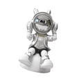 thumbnail image 2 of TISHITA Astronaut Figurine Modern Statue, Creative Collectible Resin Astronaut Sculpture Desktop Ornament for Living Room Office Desk B, 2 of 8