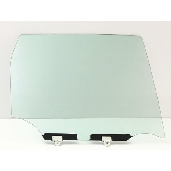 Passenger Right Rear Door Window Door Glass Compatible with Nissan Versa Note 4 Door Hatchback 2014-2019 Models