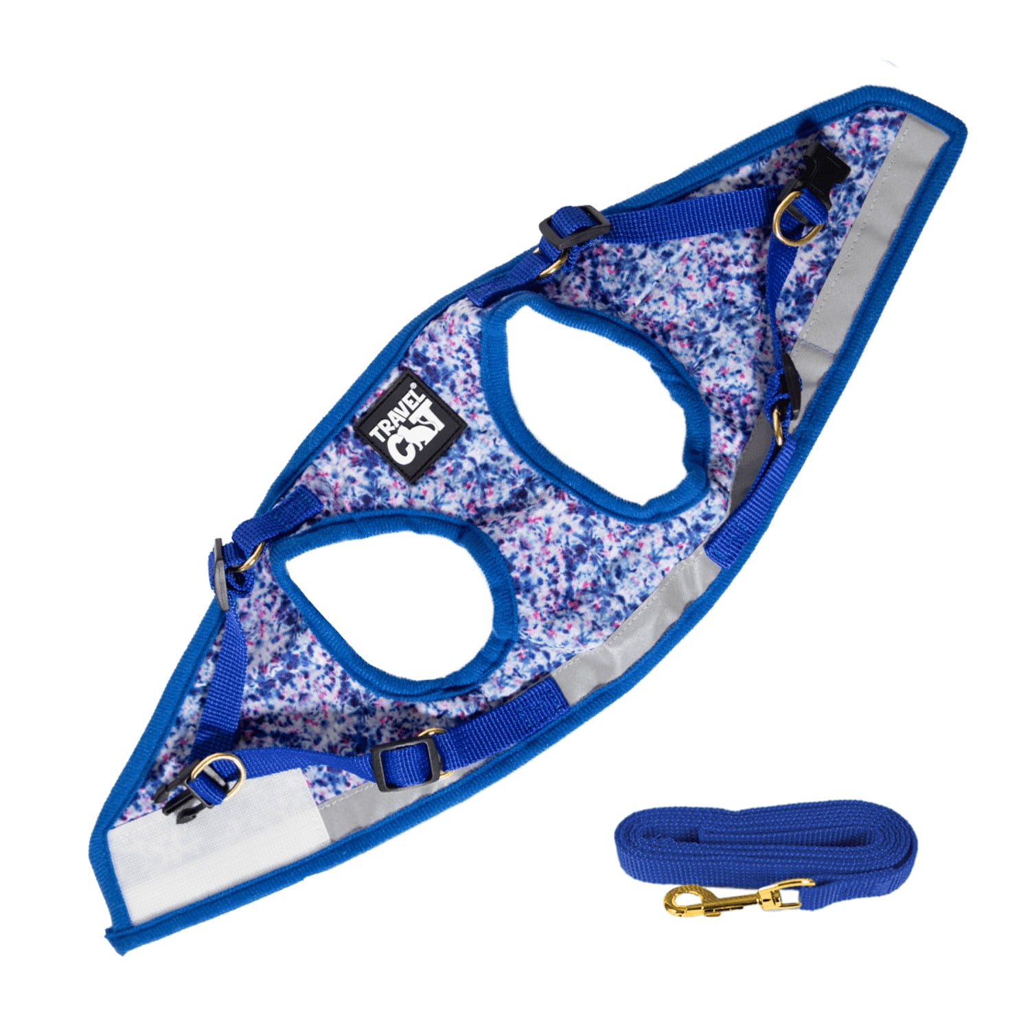 "The Groovy Cat" Tie Dye Limited Edition Harness  Leash Set
