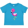 thumbnail image 3 of Inktastic Cute Flamingo, Little Flamingo, Pink Flamingo Girls Toddler T-Shirt, 3 of 5