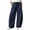 Navy, variant on felwors Barrel Sweatpants Women Corduroy Baggy Wide Leg Drawstring Lounge Pant outings Pink for Size XXXL
