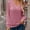 Pink, variant on Posijego Women's V Neck Sweater Lightweight Long Sleeve Shirts Casual Loose Tunic Tops with Leggings