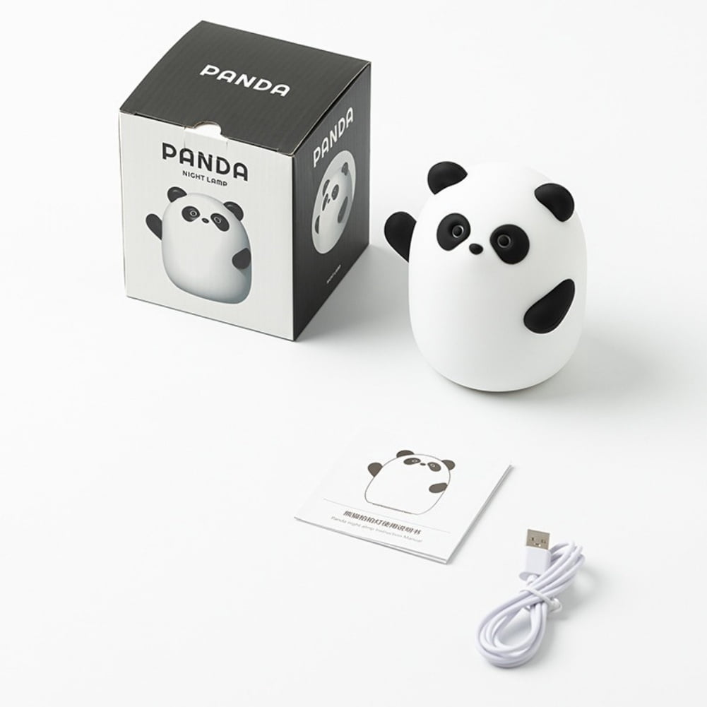 Night Light for Kids, Silicone Sensor Pat Light, Bear Lamp Cute Lamp, Silicone Dimmable Nursery Nightlight, Bedroom Home Decoration Bedside Lamp for Breastfeeding