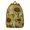 Camel, variant on Charming Flowers Design Backpack Gift Idea Large School College Bookbag with Laptop Compartment Sturdy Unisex Backpack for Daily Commuting