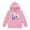 Pink, variant on WOYY Toddler Girls Hoodie Dinosaur Print Hooded Sweatshirt Long Sleeve Pullover
