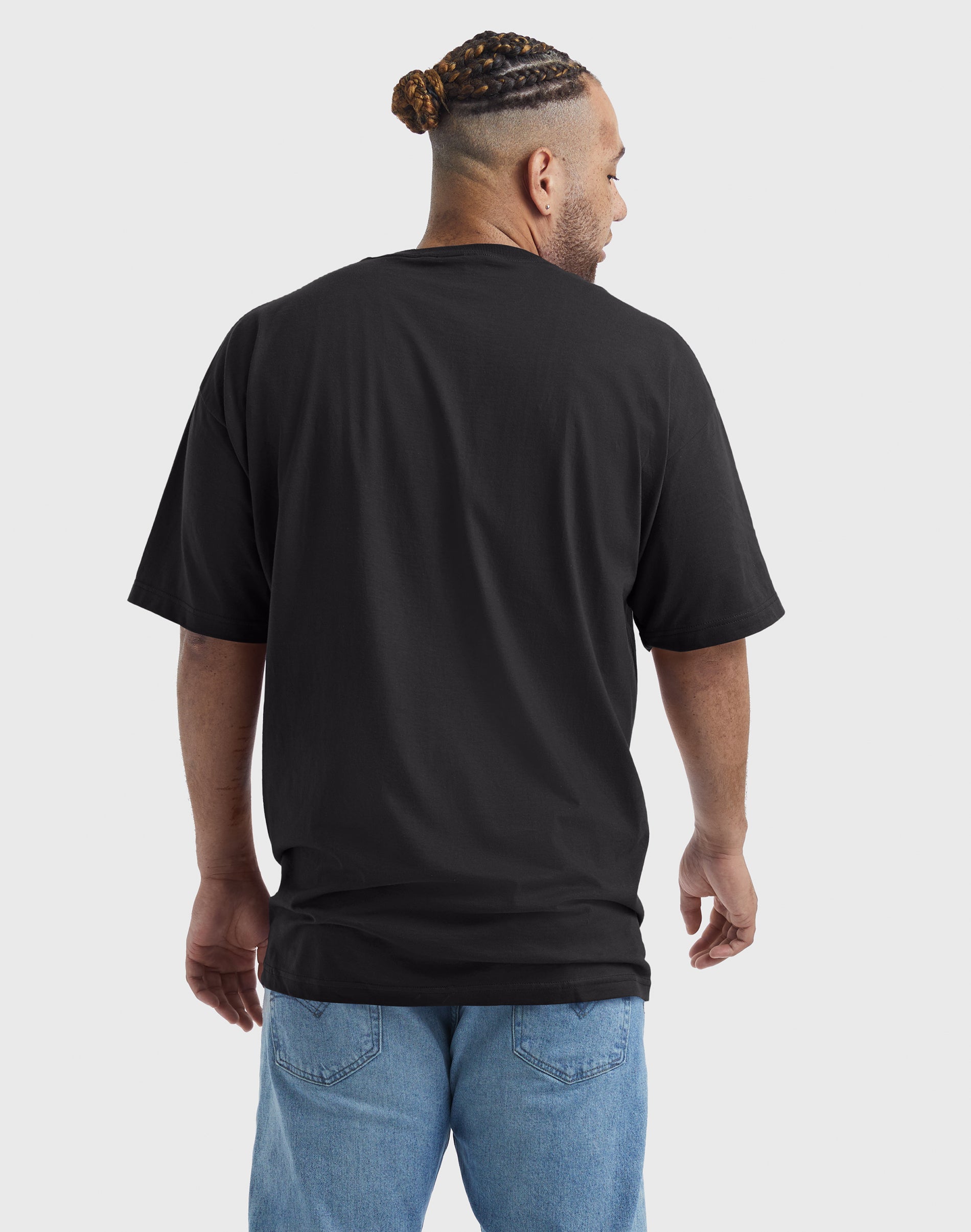 Hanes Big Men's Beefy Heavyweight Short Sleeve T-shirt - Tall Sizes, Up To Size 4XT - image 3 of 4