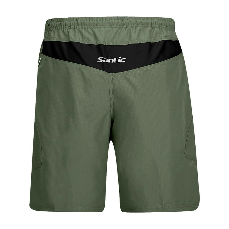 Santic Men s Mountain Bike Shorts Bicycle Cycling MTB Shorts Loose