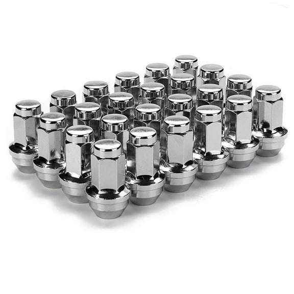 Hex Autoparts 24PCS M14x2 Chrome Lug Nuts for Lincoln Mark LT Navigator 2003-2014, Ford F-150/250/350 Expediton Excursion 2004-2014