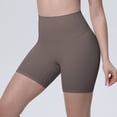 thumbnail image 4 of DORKASM ButterLuxe Biker Shorts 6" - High Waisted Workout Running Volleyball Spandex Yoga Womens BR S, 4 of 8