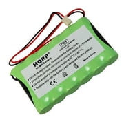 HQRP Battery compatible with ADT Safewatch LYNXCHKITSC LYNXCHKIT-SC Replacement plus HQRP Coaster