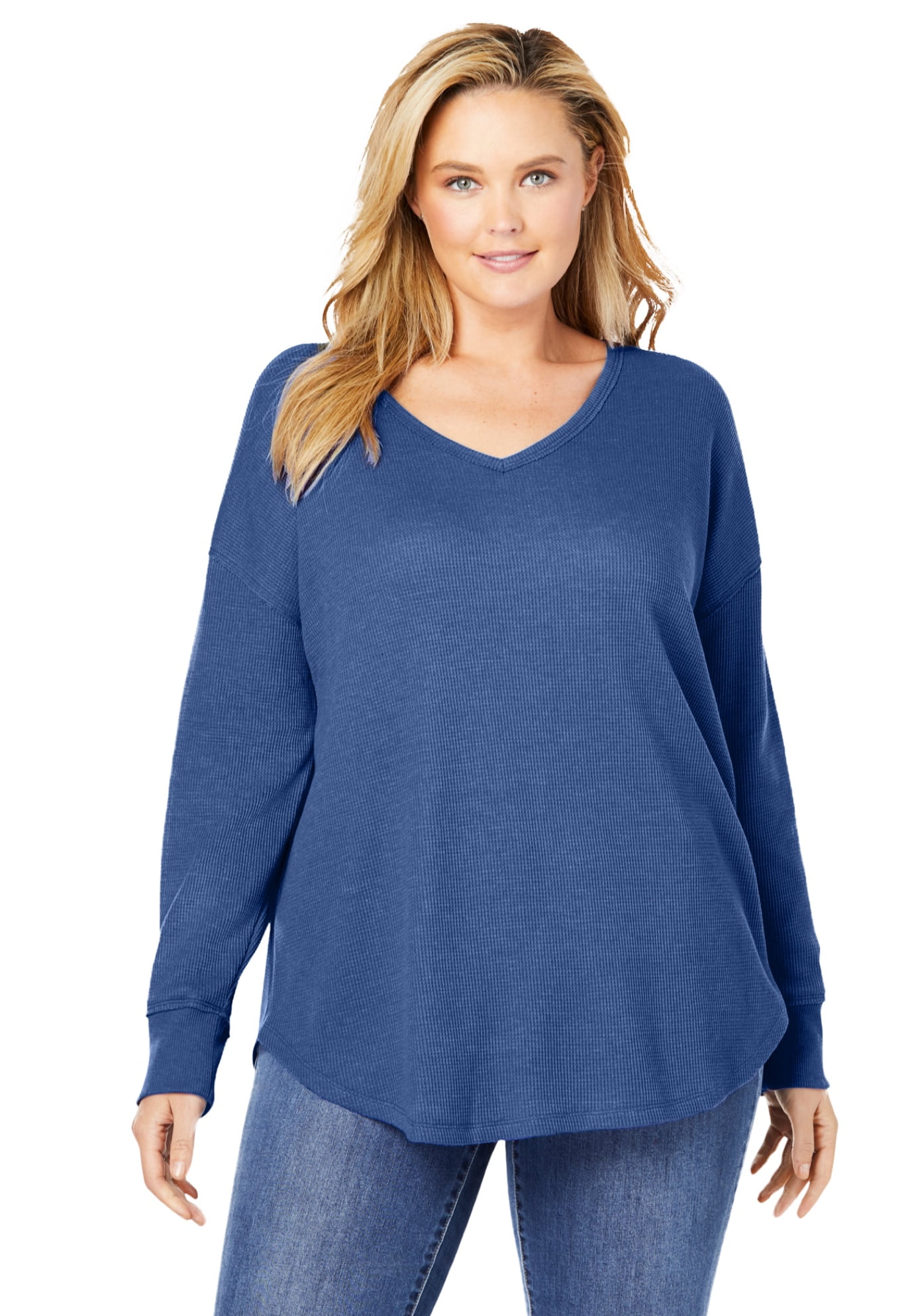 women's plus size thermal shirts