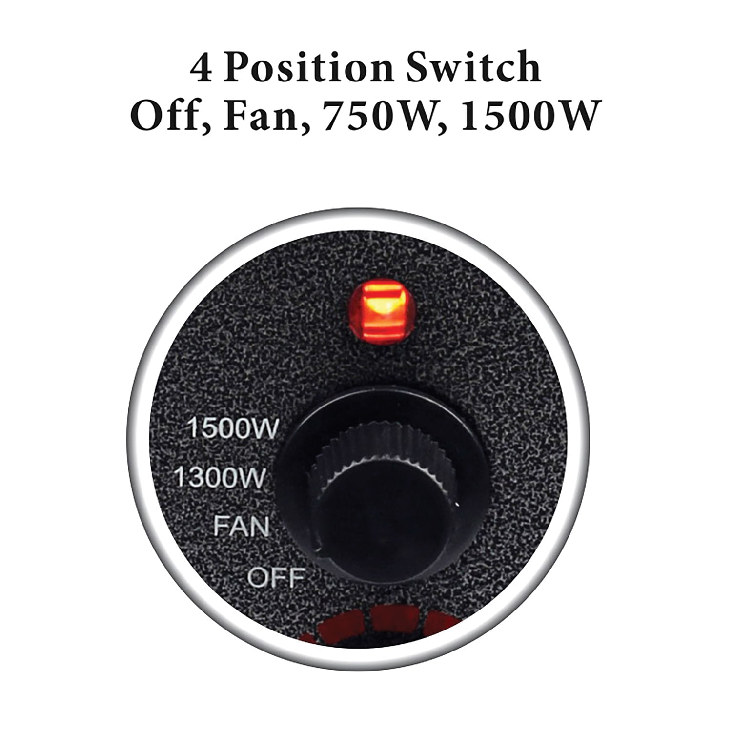 Portable Utility Heater with Thermostat (Full Size)
