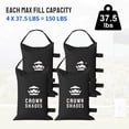 thumbnail image 4 of Bolsa de Arena CROWN SHADES para Patas de Carpa 68 kg (Sin Rellenar) Negra, 4 of 9